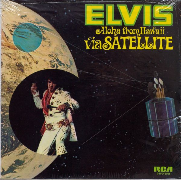 Elvis Presley "Elvis Aloha from Hawaii via Satellite" 45 